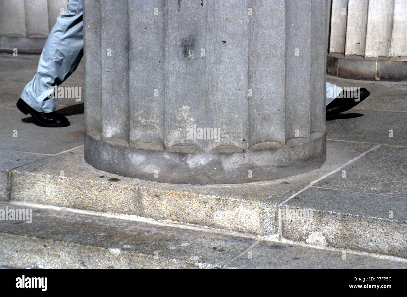 Pillar and Legs, Berlin, Germany Stock Photo - Alamy