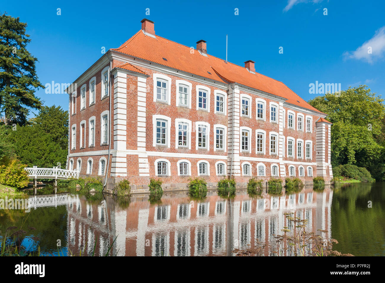 Manor House of Gut Güldenstein, Harmsdorf, Schleswig-Holstein, Germany Stock Photo