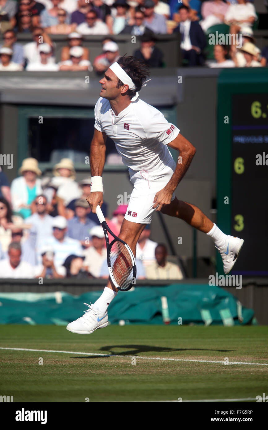 Roger federer action photos hi-res stock photography and images - Alamy
