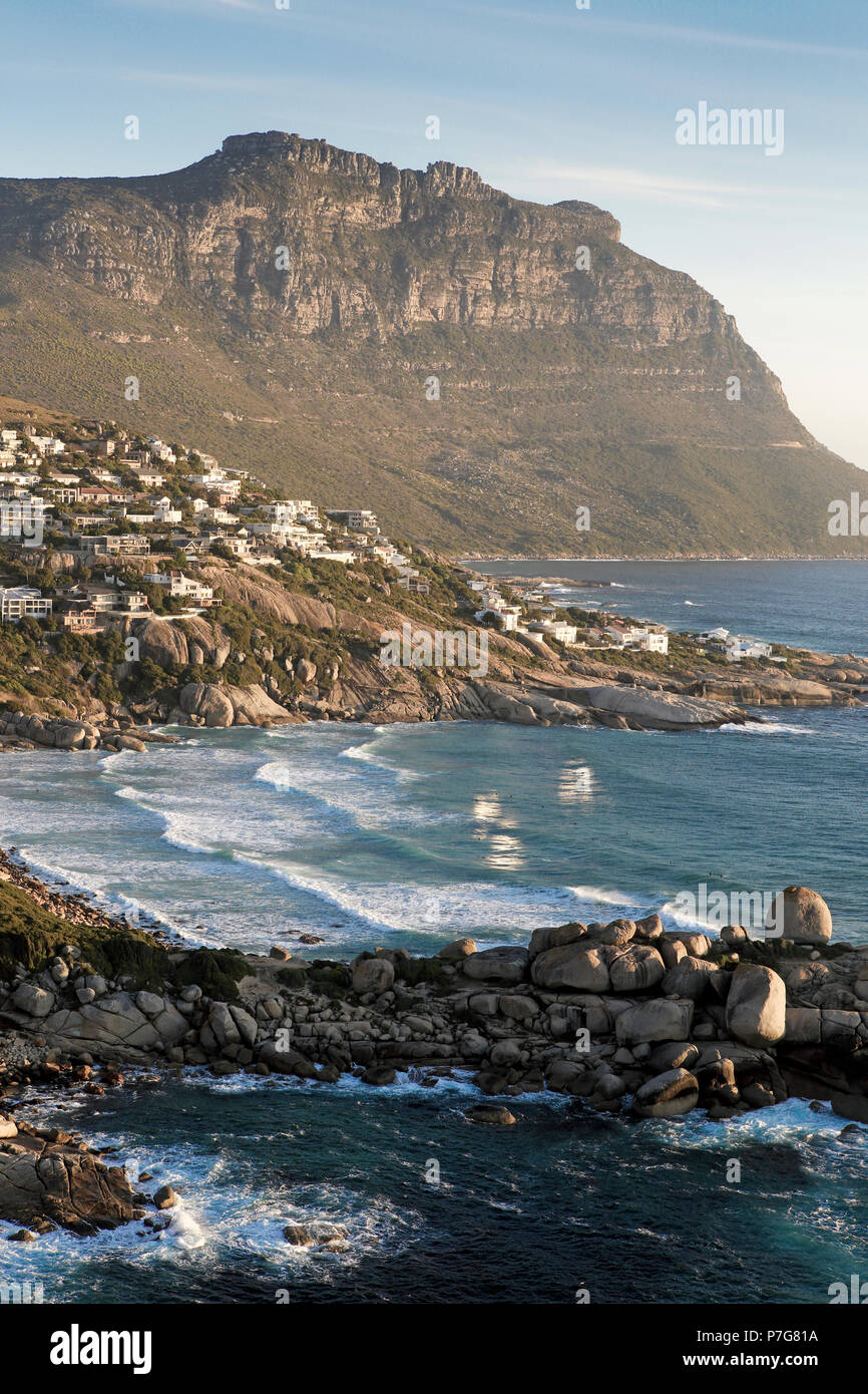 Scenic view of Llandudno beach, Cape Town, South Africa Stock Photo