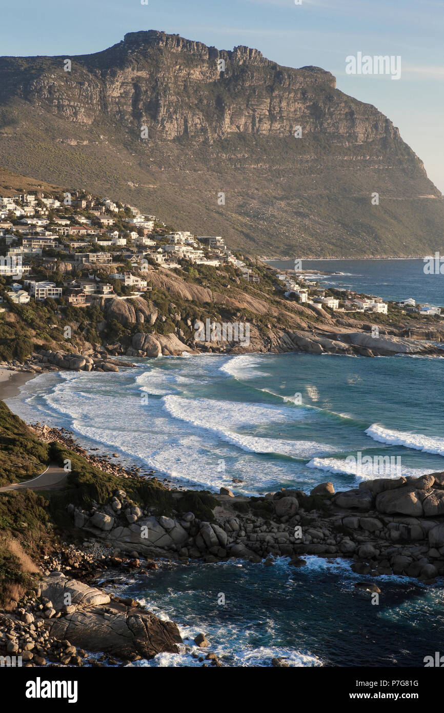 Scenic view of Llandudno beach, Cape Town, South Africa Stock Photo