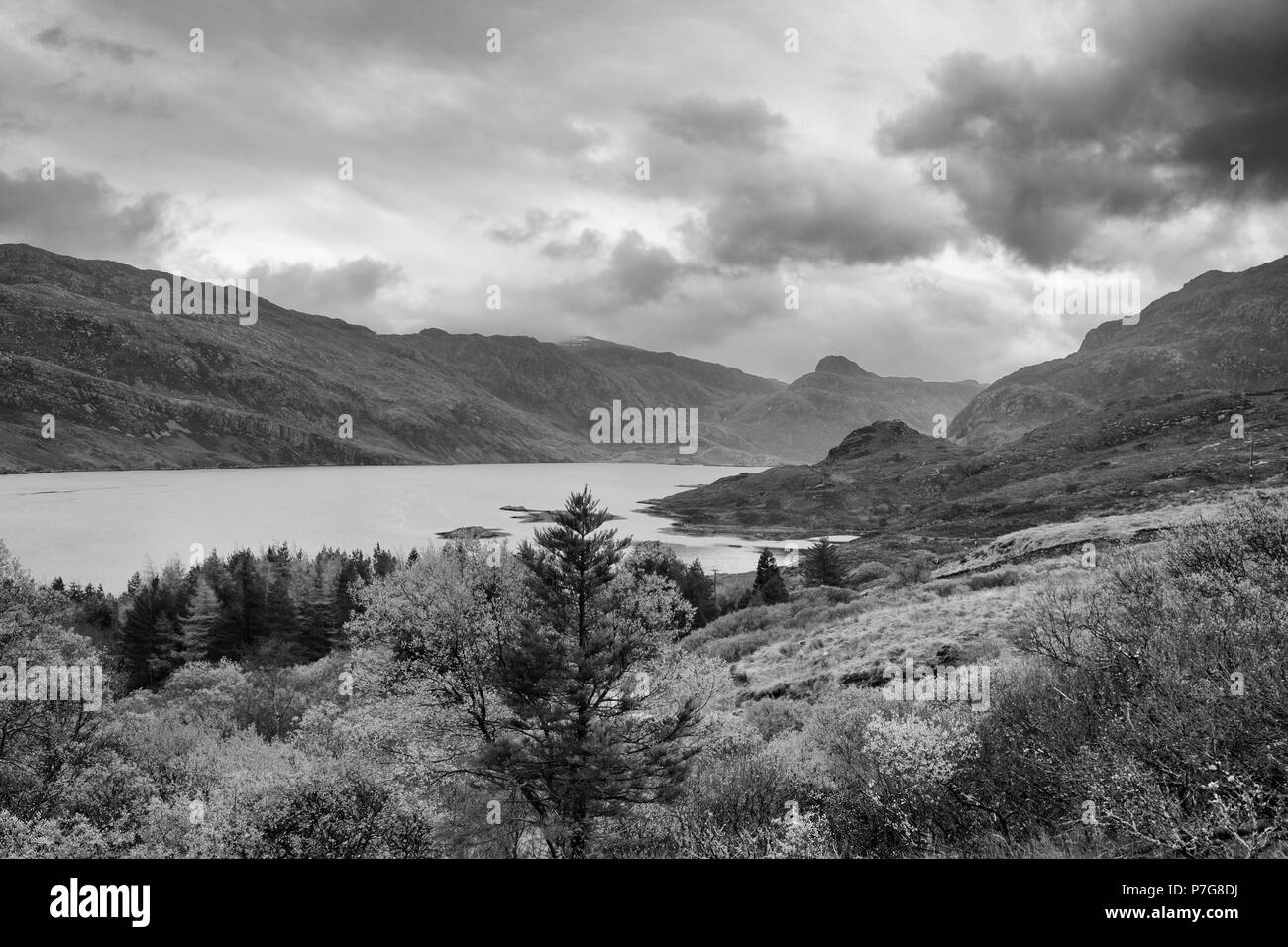 Loch Gleann Dubh Stock Photo
