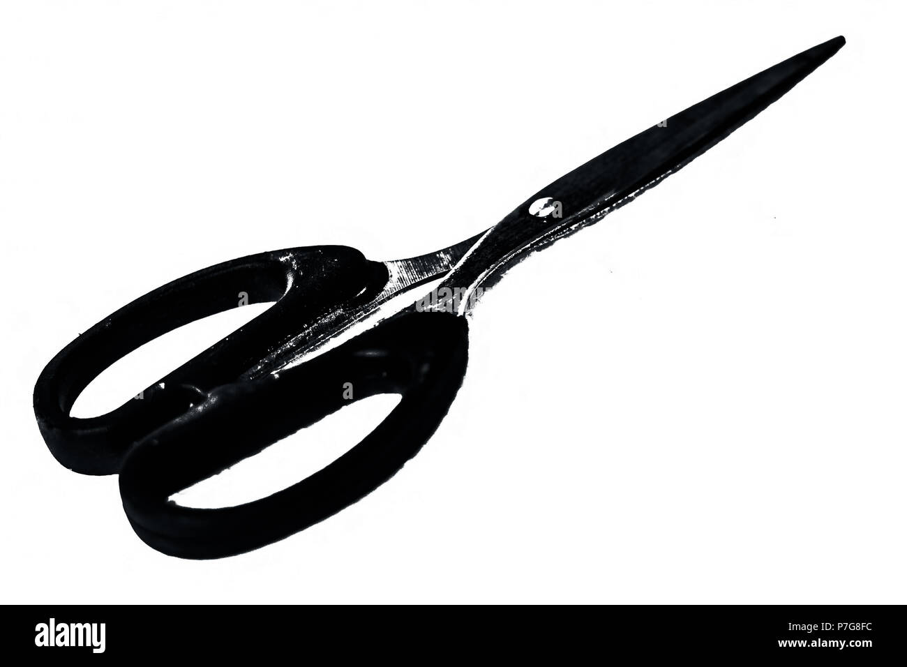 Professional scissors black handles hi-res stock photography and images ...