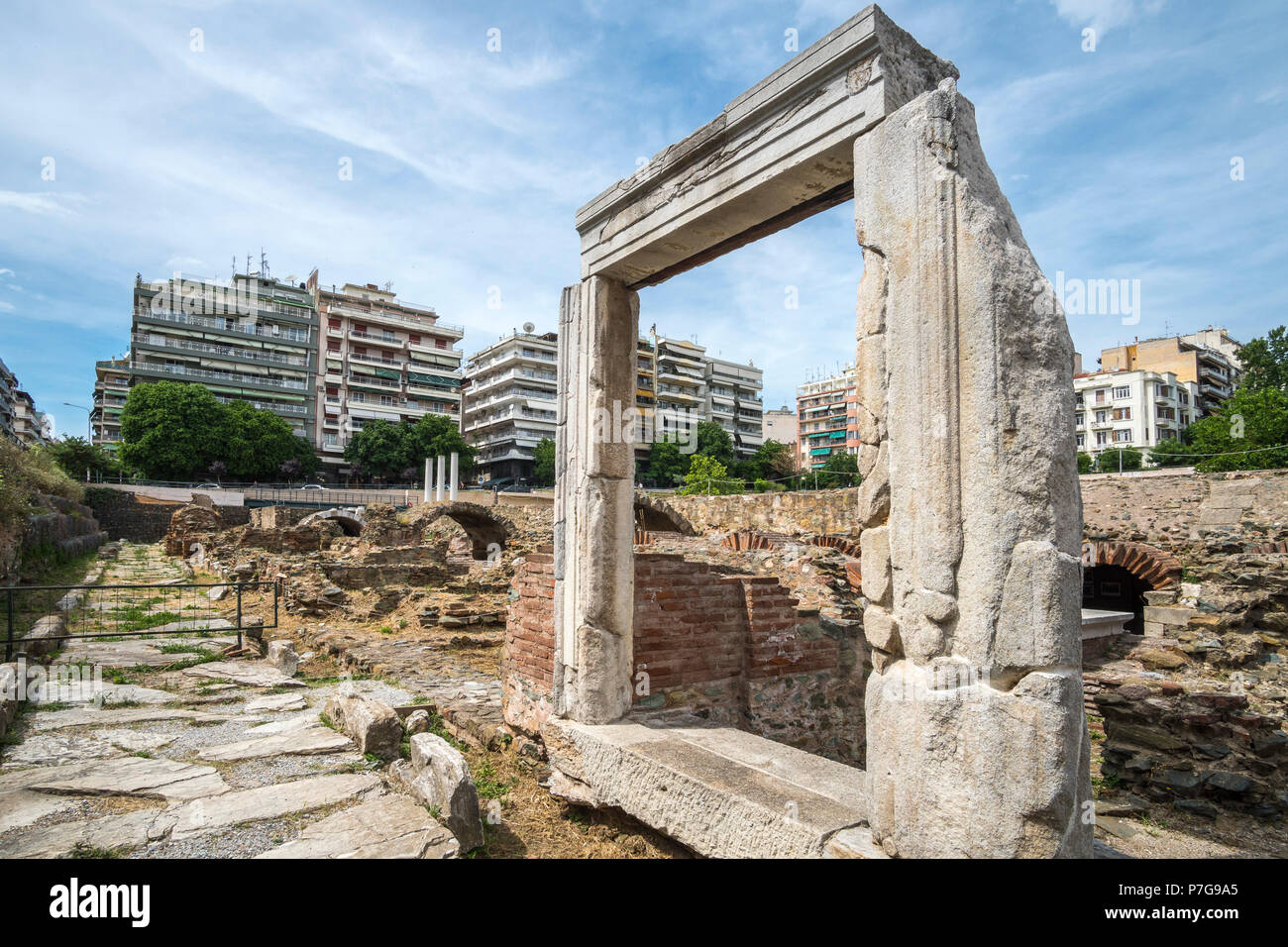 Thessalonica ruins hi-res stock photography and images - Alamy