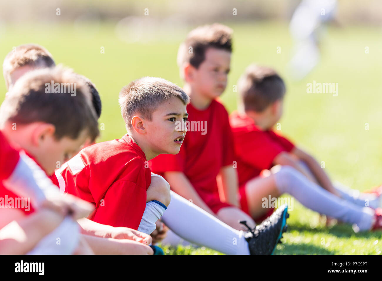 Soccer coaching kids hires stock photography and images Alamy