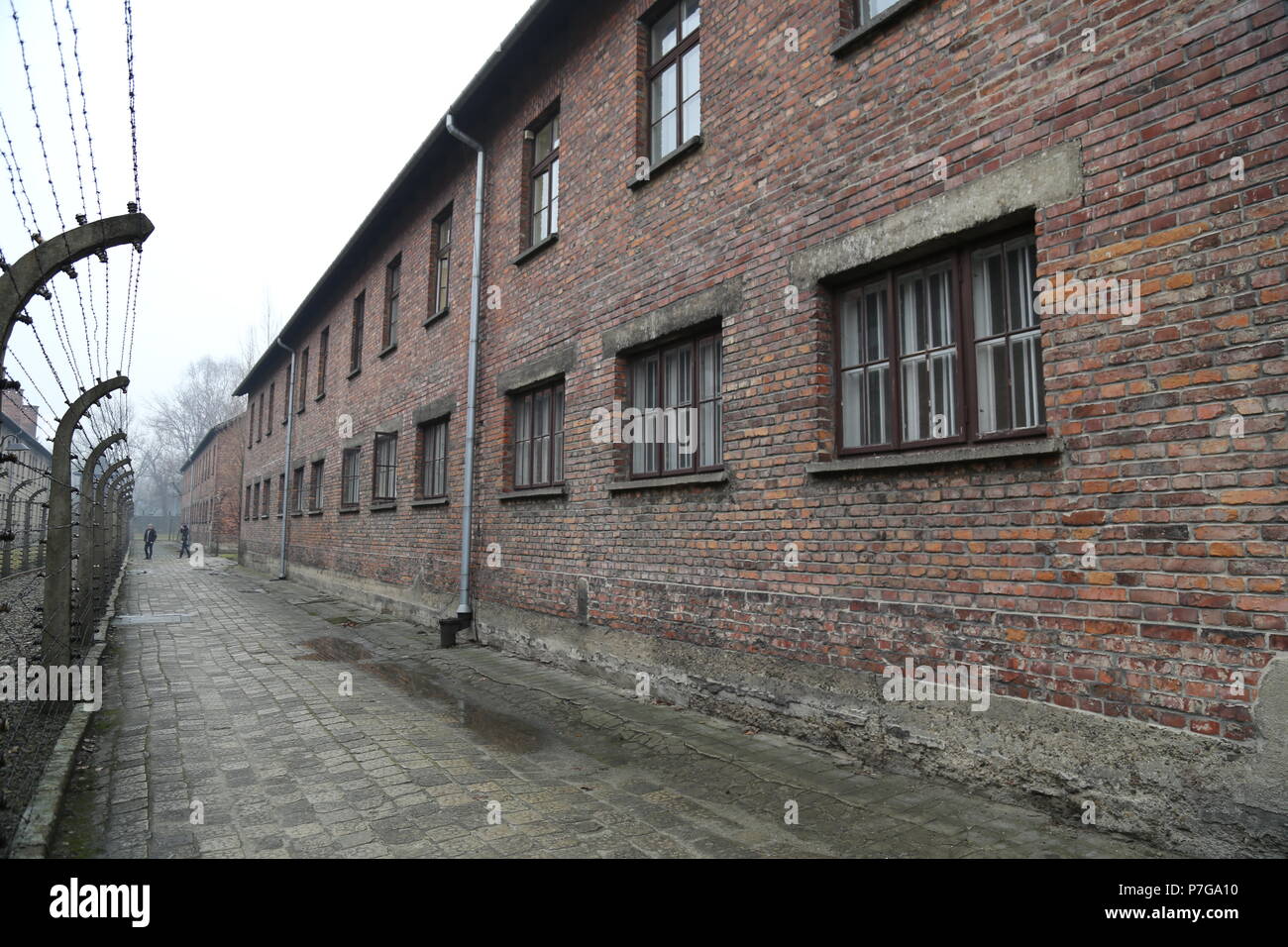 Auschwitz Concentration Camp Stock Photo Alamy