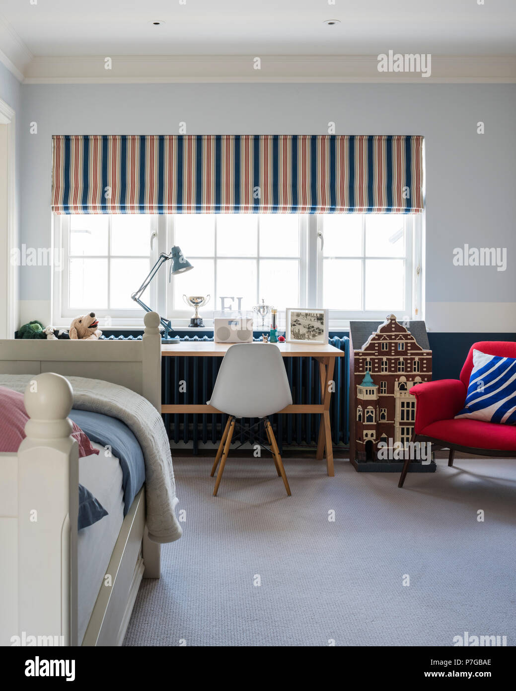 Modern child's bedroom Stock Photo