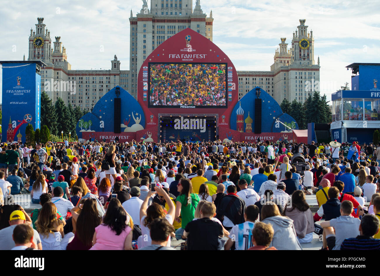 FIFA World Cup 2018: Moscow, Russia Fan Fest Photos, Tour