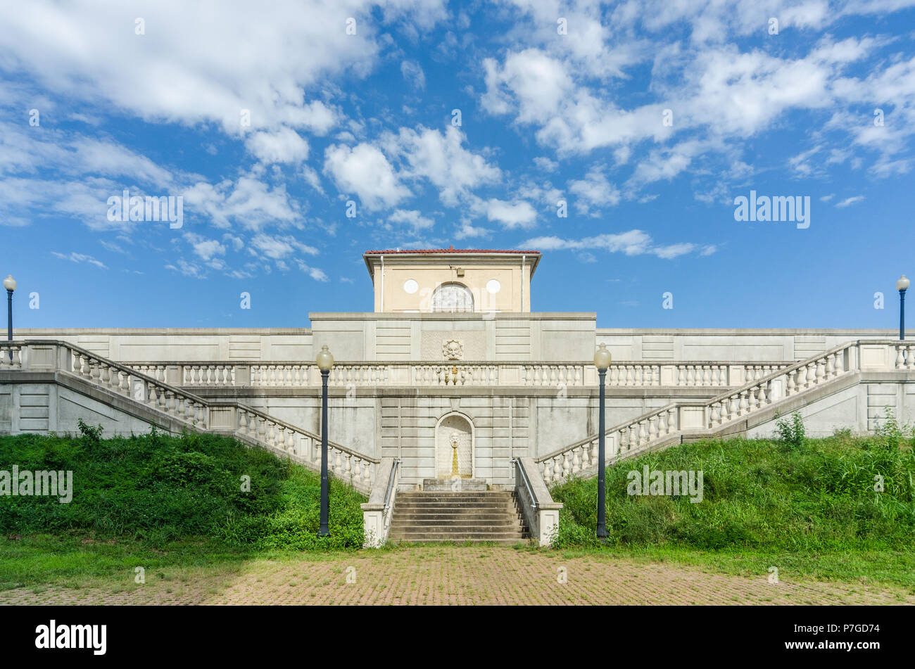 Compton Hill Reservoir Park Stock Photo