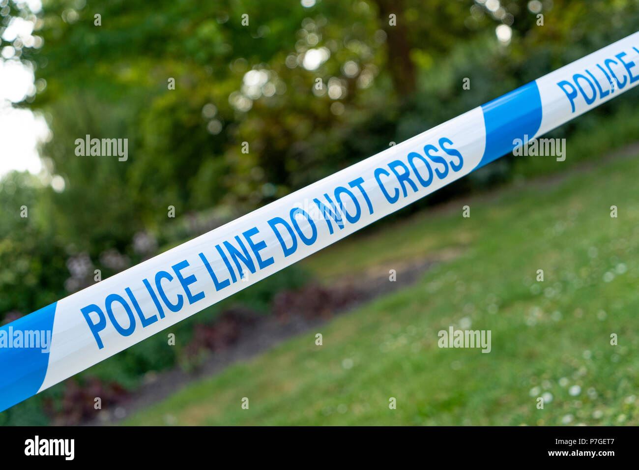 Police blue tape hires stock photography and images Alamy