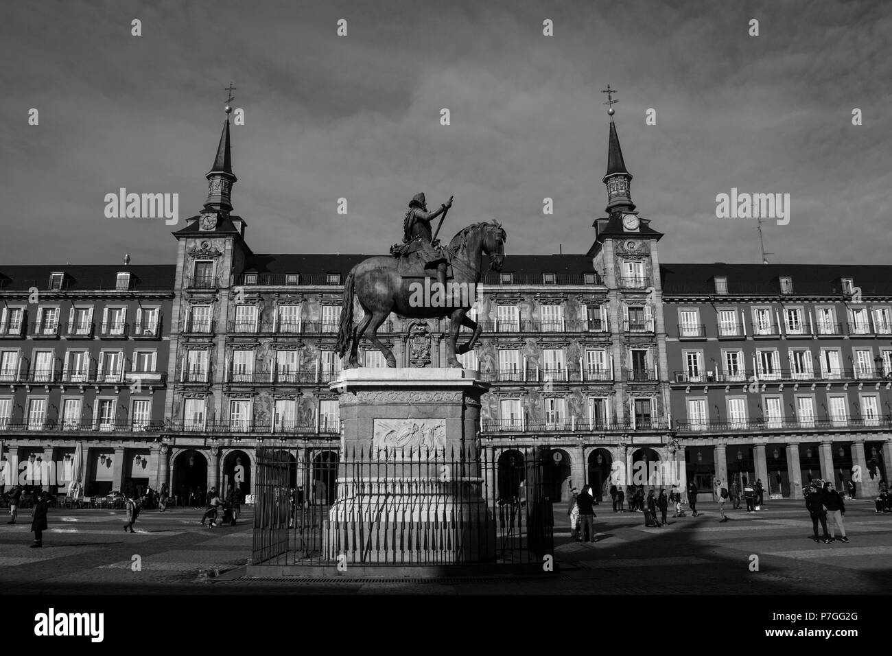 Madrid Black and White Stock Photos & Images - Alamy
