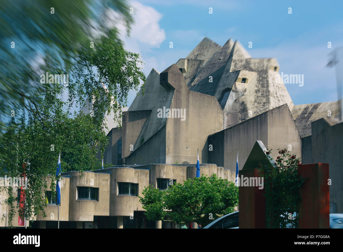 Neviges pilgrimage church on the Hardenberg in Velbert Stock Photo Alamy