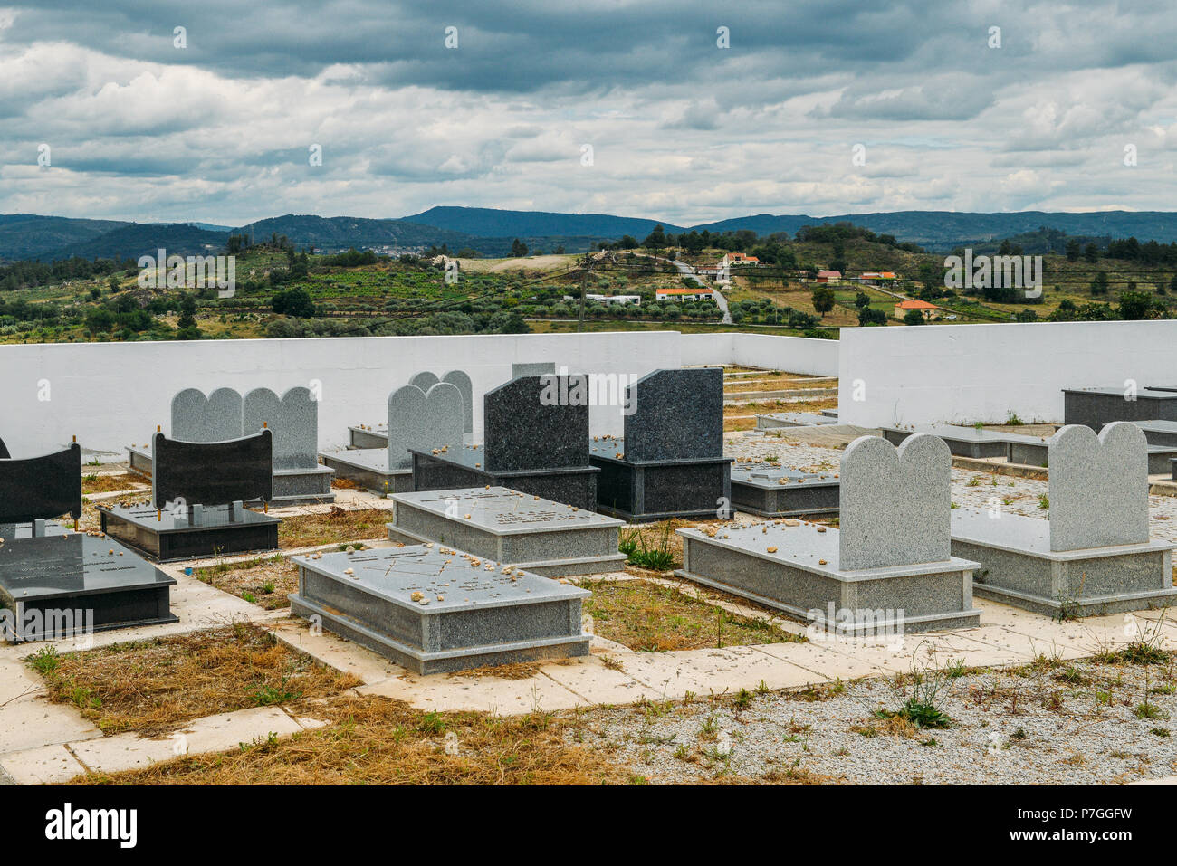 Jewish and Christian cemetery in Belmonte, Portugal, famous for the crypto- jews that practiced their faith in secret since the 16th-century Stock  Photo - Alamy