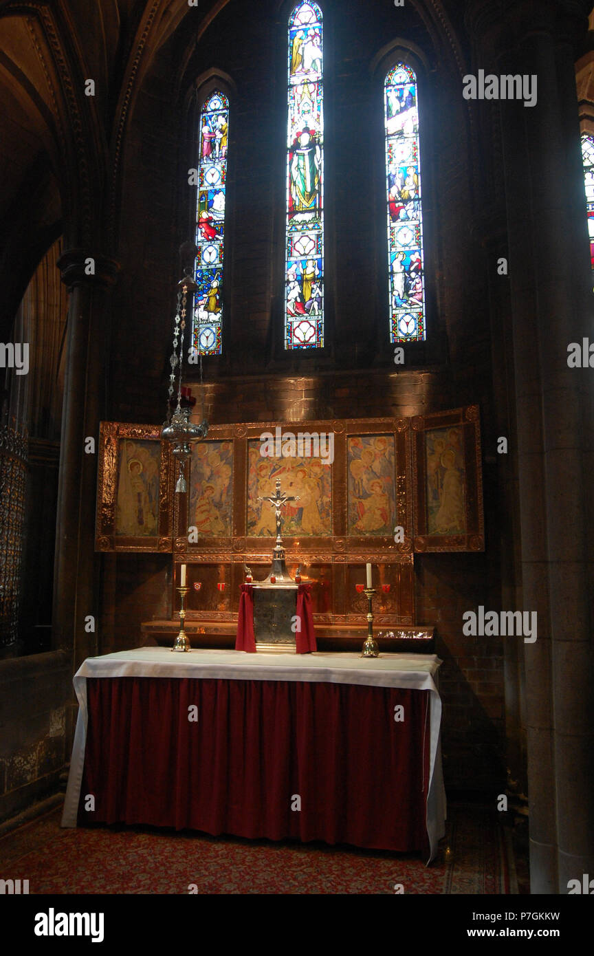 English Reredos English: Reredos by Kate Bunce (painting; died 1927) and her sister ...