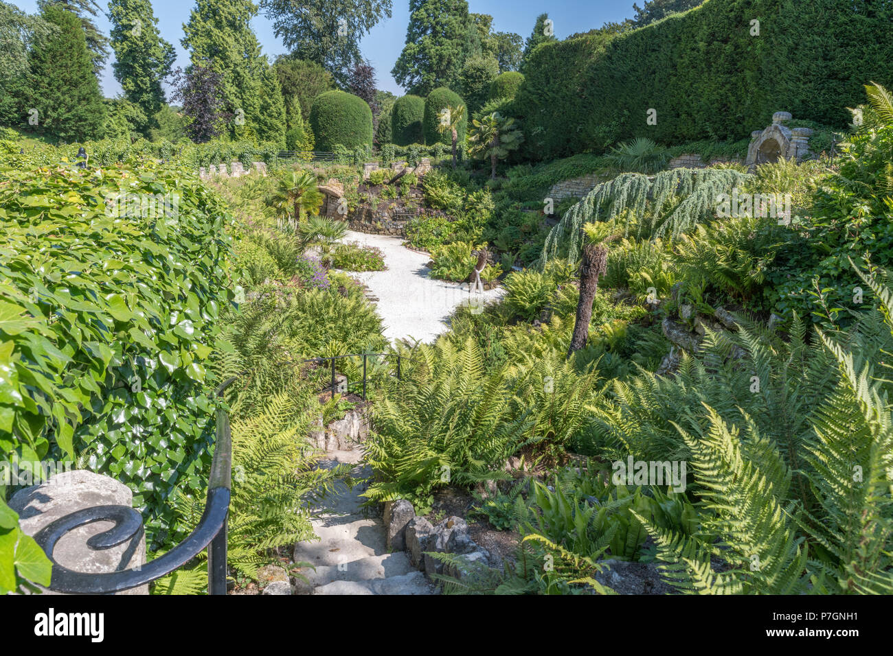 Brodsworth Hall Gardens, Doncaster, South Yorkshire, England Stock