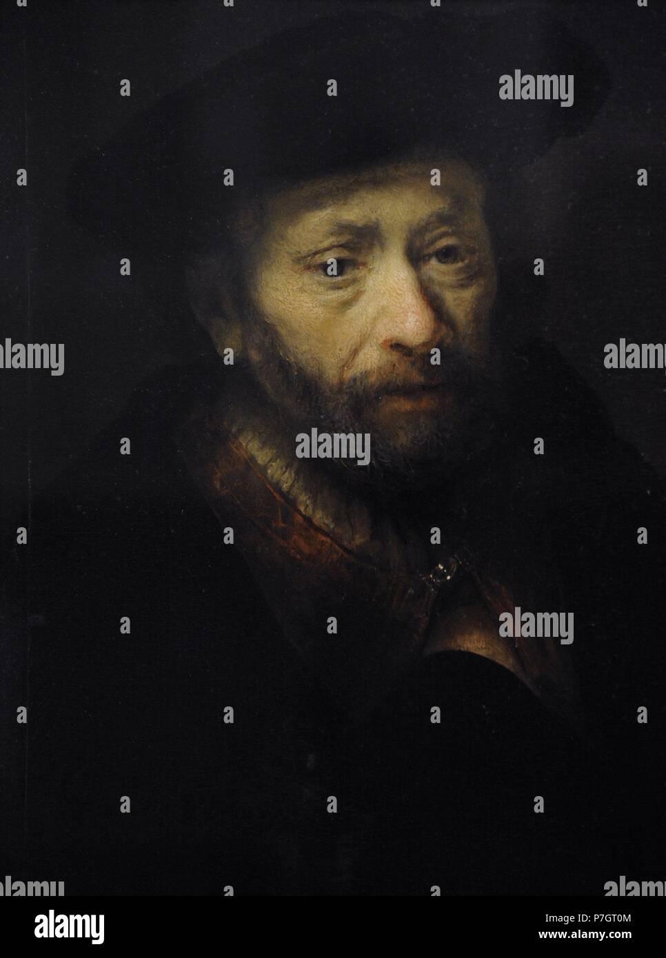 Rembrandt portrait old man beard hi-res stock photography and images ...