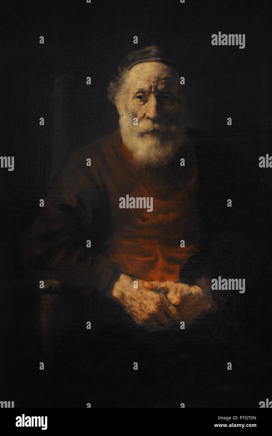 Rembrandt portrait old man beard hi-res stock photography and images ...