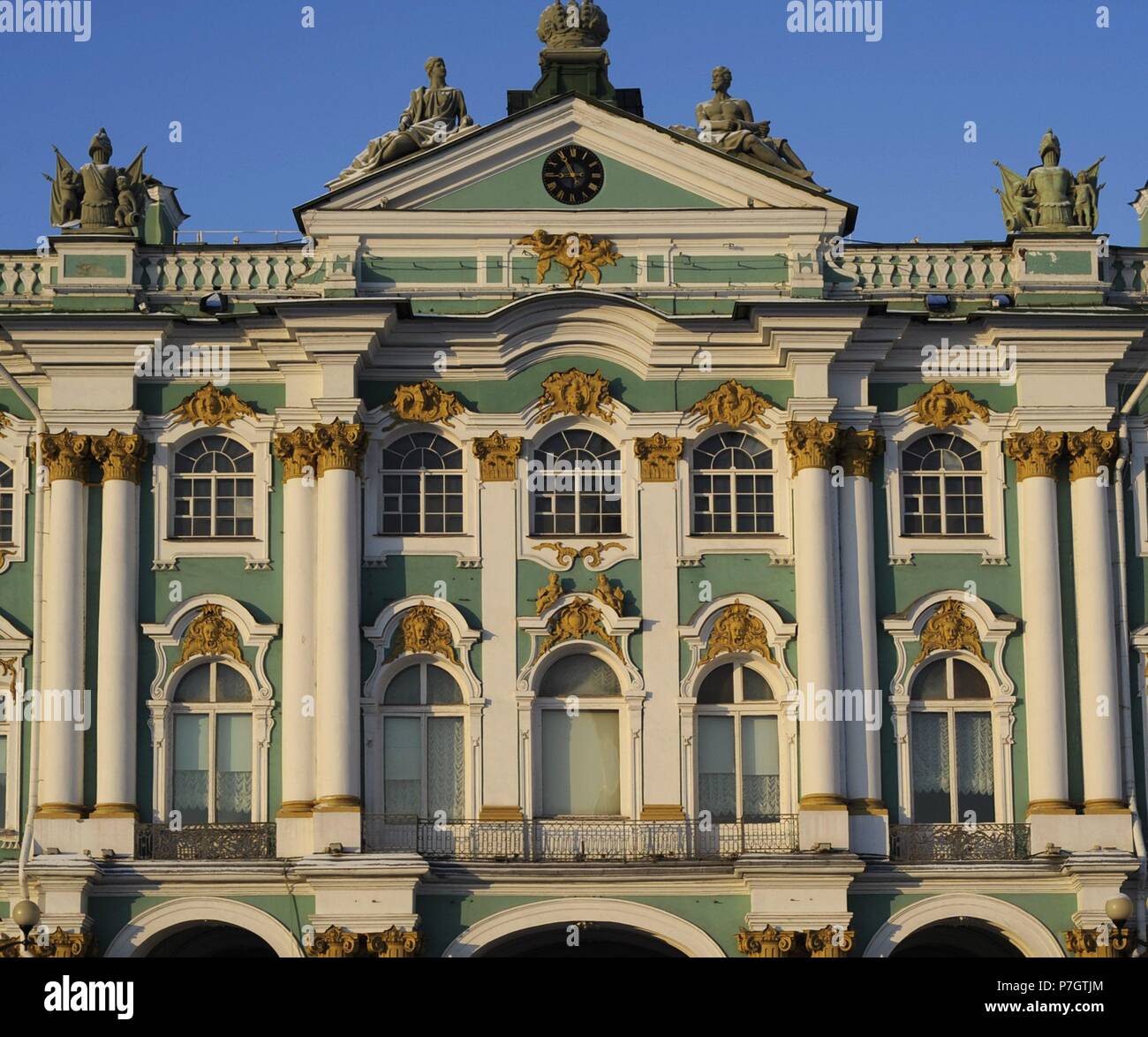 Russia. Saint Petersburg. The State Hermitage Museum. Winter Palace ...