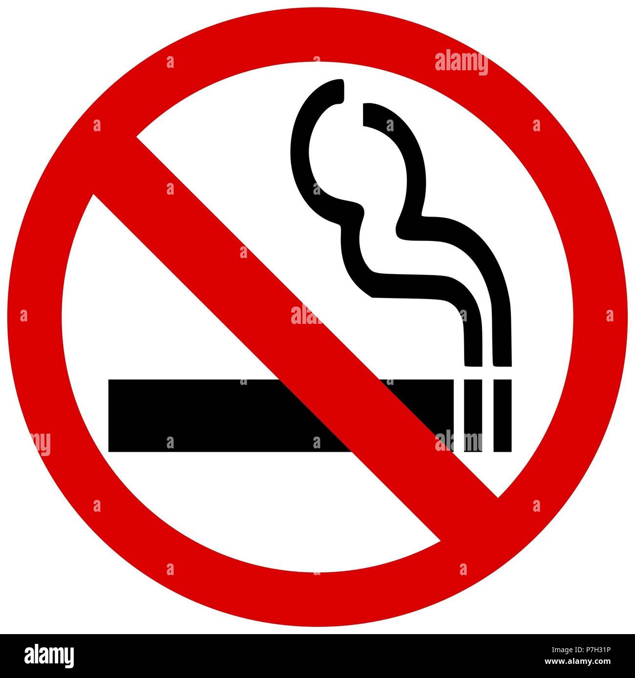 Anti smoking poster hi-res stock photography and images