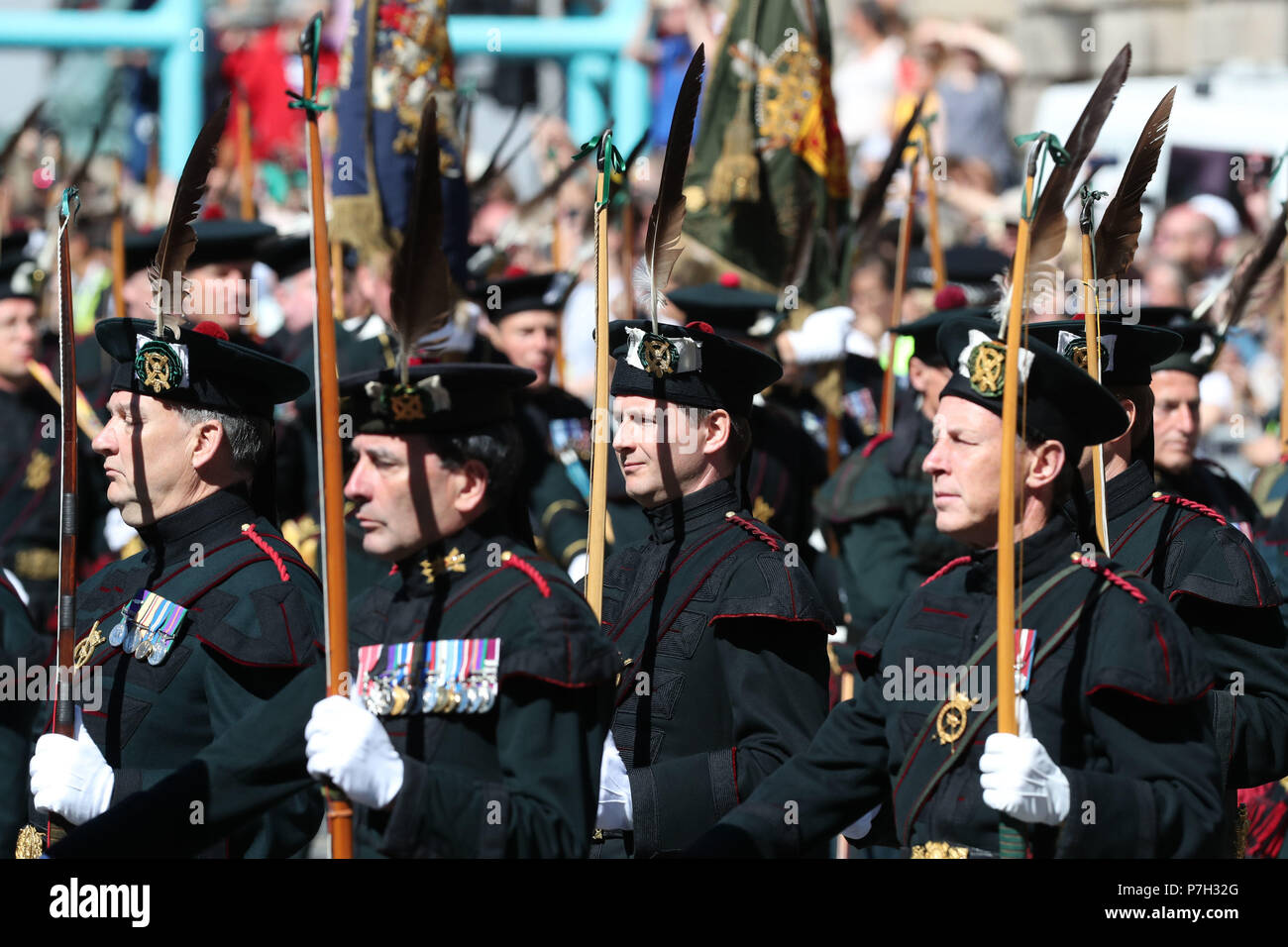 The Royal Company of Archers, a ceremonial unit that serves as the