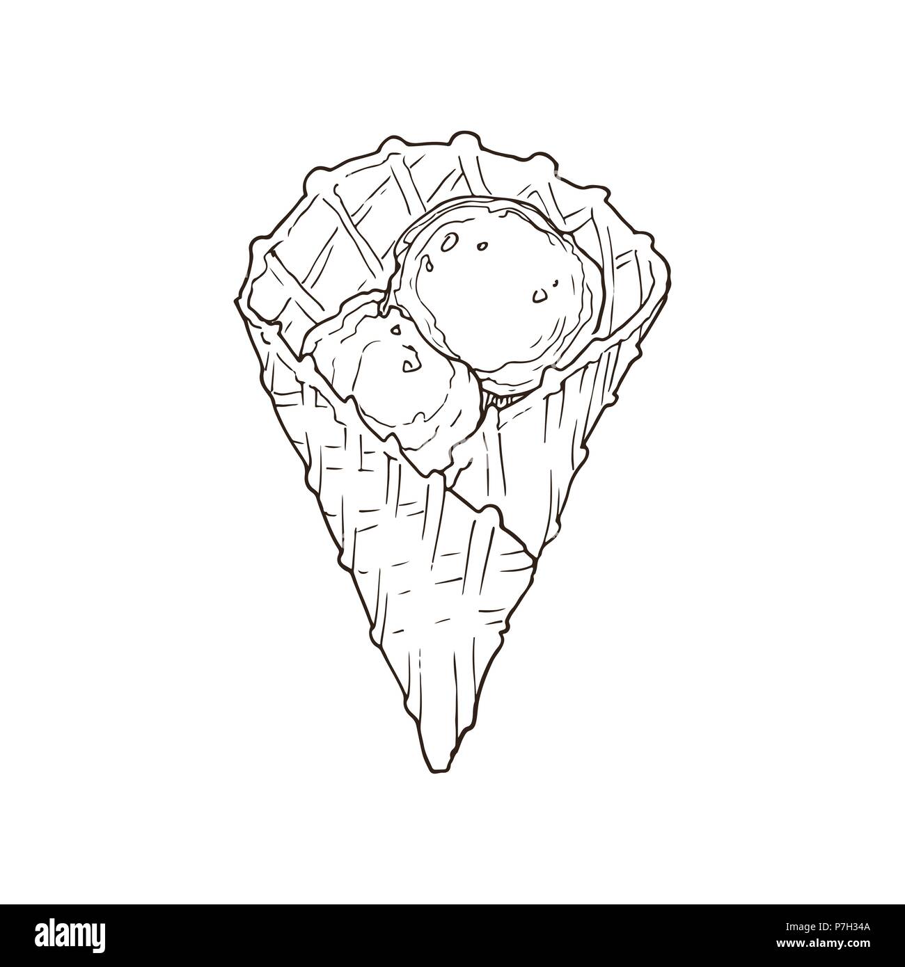 ice cream vector Stock Vector Image & Art Alamy
