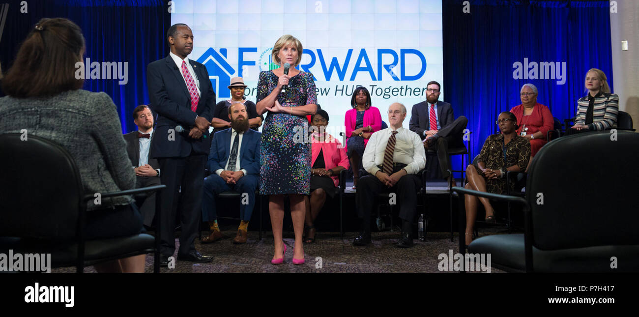 Hud reform plan town hall hires stock photography and images Alamy