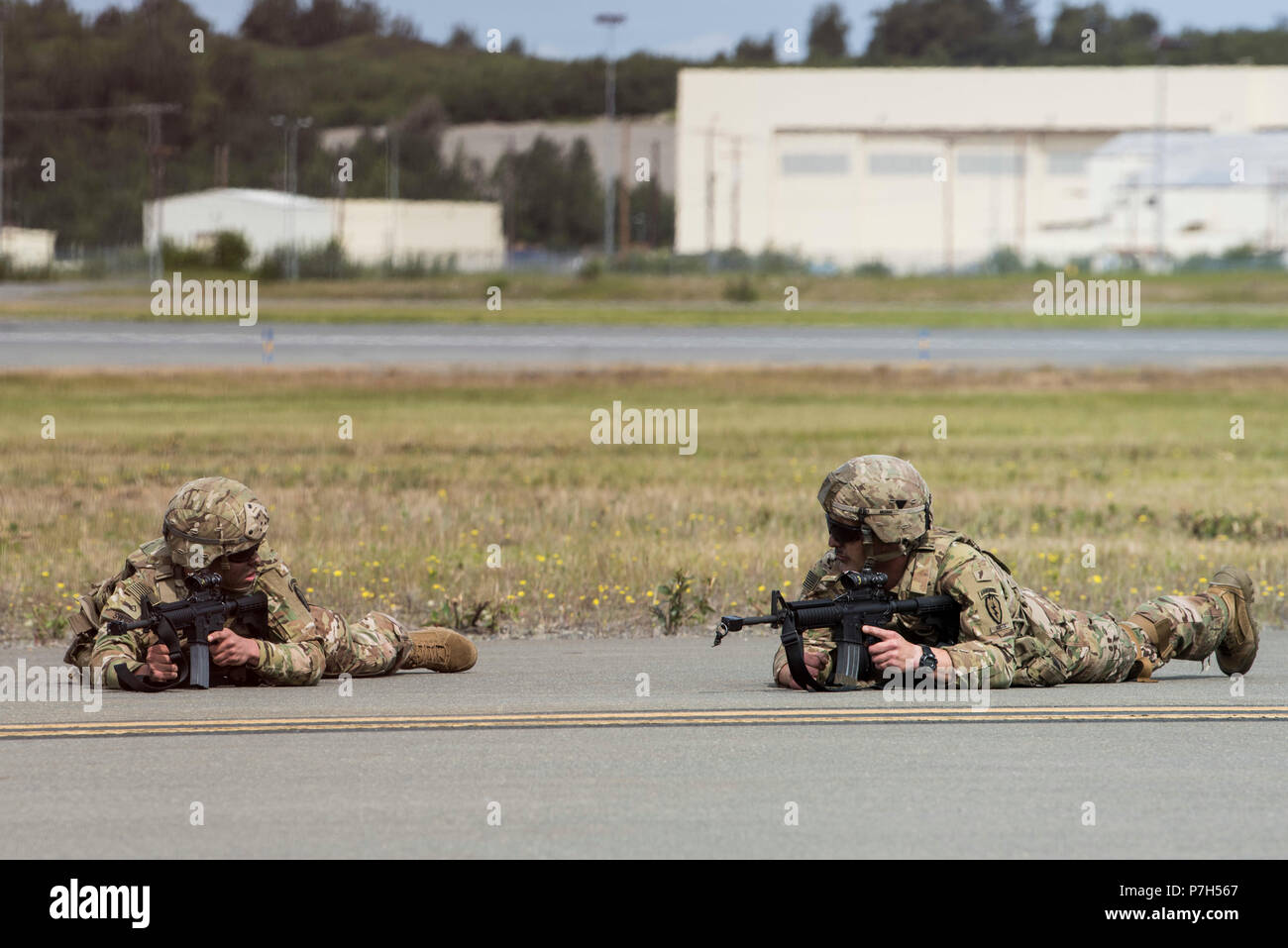 Joint Base ElmendorfRichardson Joint Forces Demonstration team stays