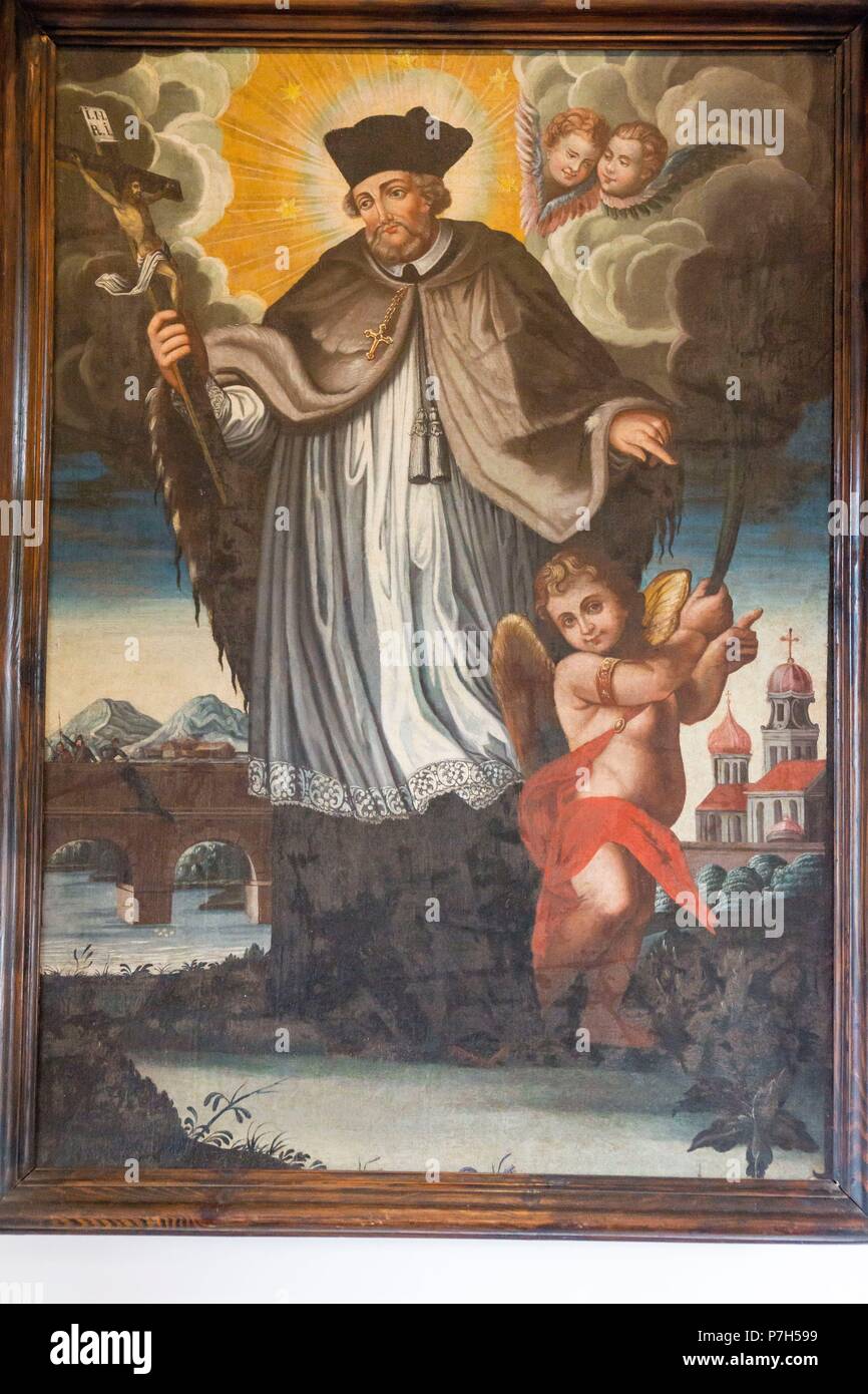 San Juan Nepomuceno, siglo XVIII, museo de los iconos, castillo Real