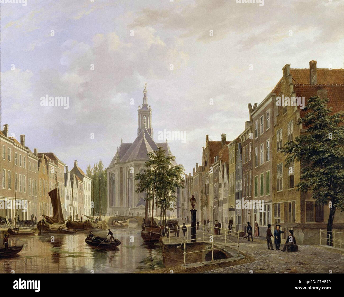 Den Haag Nieuwe Kerk Hove Bart Van - De Nieuwe Kerk Gezien Vanaf De Turfmarkt Den Haag 1