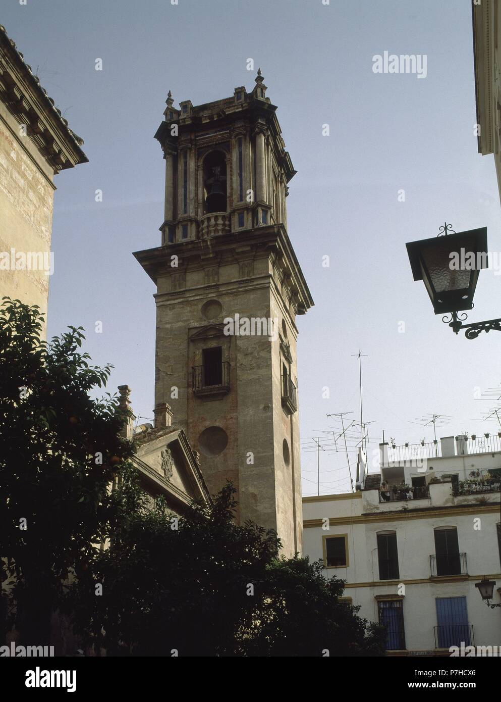 TORRE. Location IGLESIA DE SAN BARTOLOME, SPAIN Stock Photo Alamy