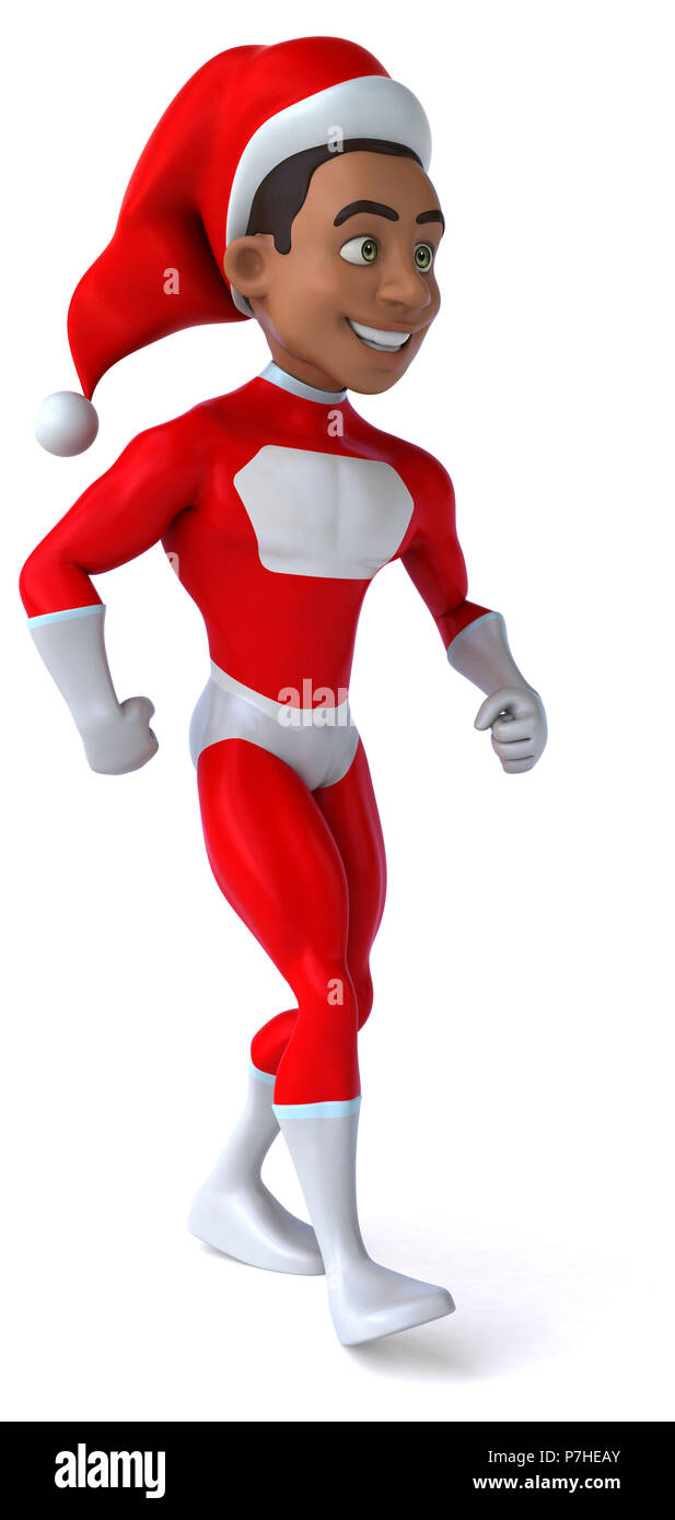 Black Santa Claus Stock Photo - Alamy