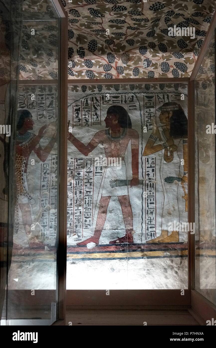 Tomb of sennofer hi-res stock photography and images - Alamy