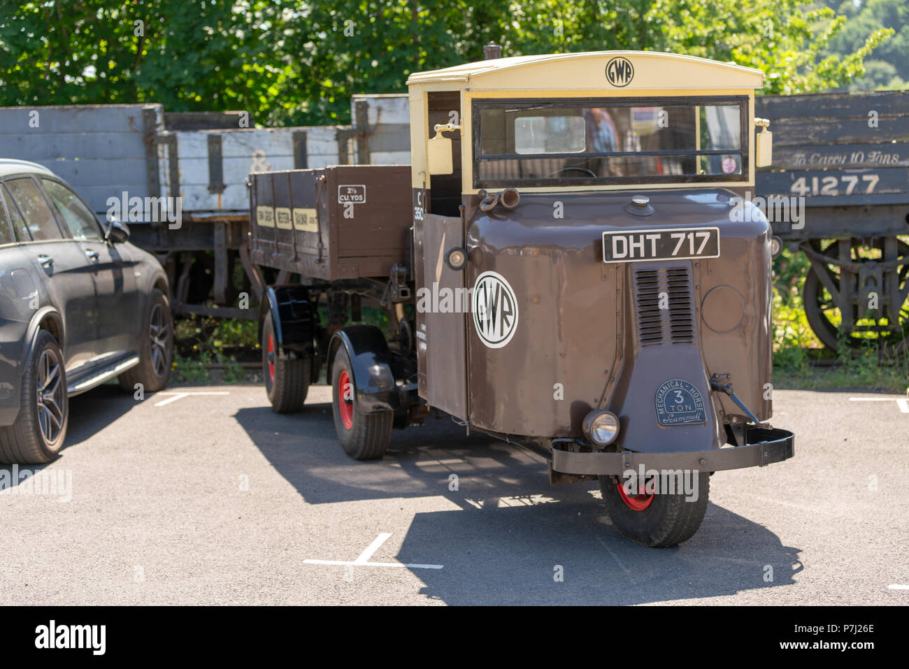 Severn Valley Railway, 1940s heritage weekend 2018 Stock Photo