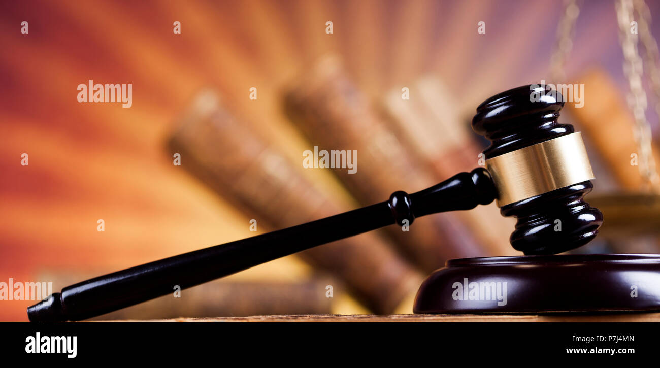 Gavel, Mallet of justice concept Stock Photo Alamy