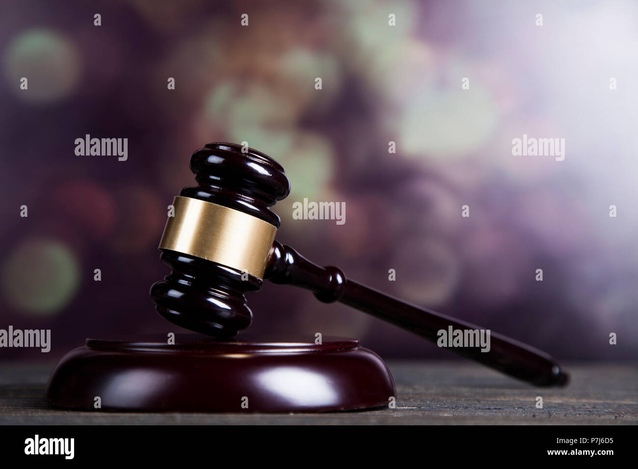 Court gavel,Law theme, mallet of judge Stock Photo Alamy