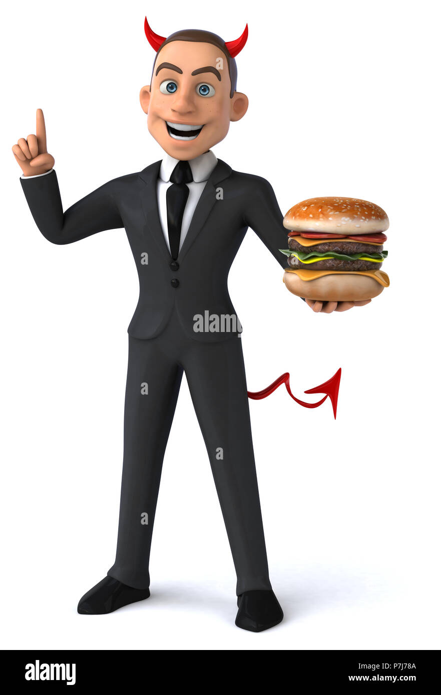 Fun businessman Stock Photo