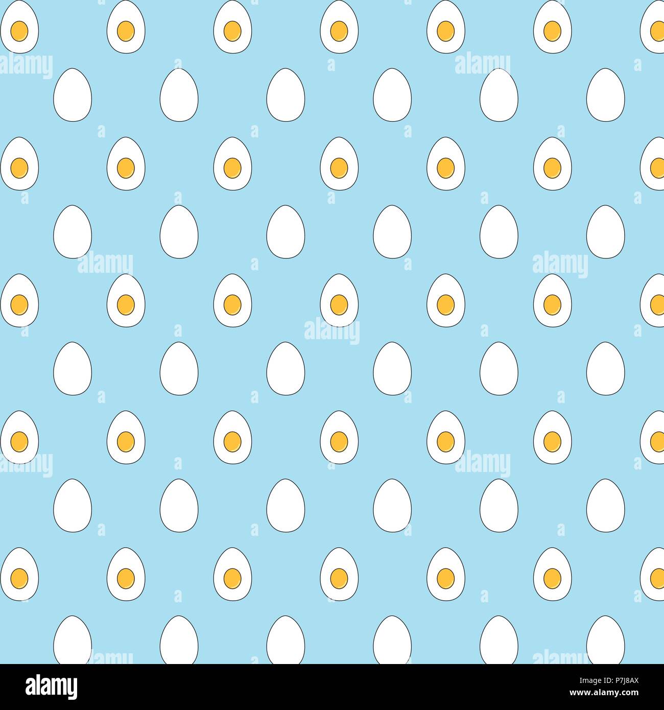 Eggs background Stock Vector