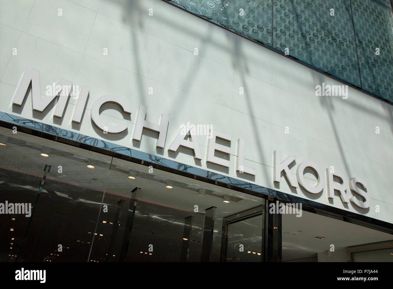 Sign for the luxury clothing brand Michael Kors in Birmingham, United  Kingdom Stock Photo - Alamy