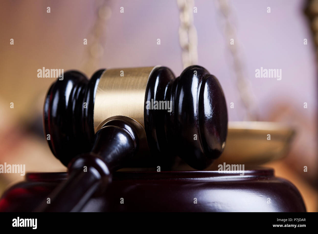 Gavel, Mallet of justice concept Stock Photo Alamy