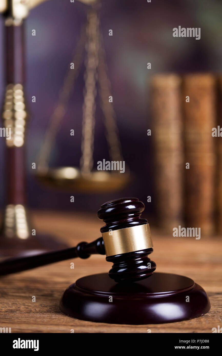 Gavel, Mallet of justice concept Stock Photo Alamy