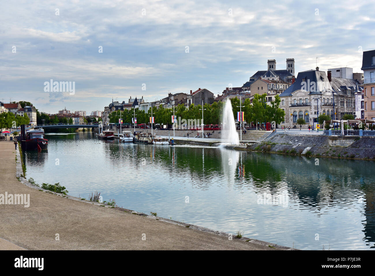 River Meuse in Verdun Stock Photo - Alamy