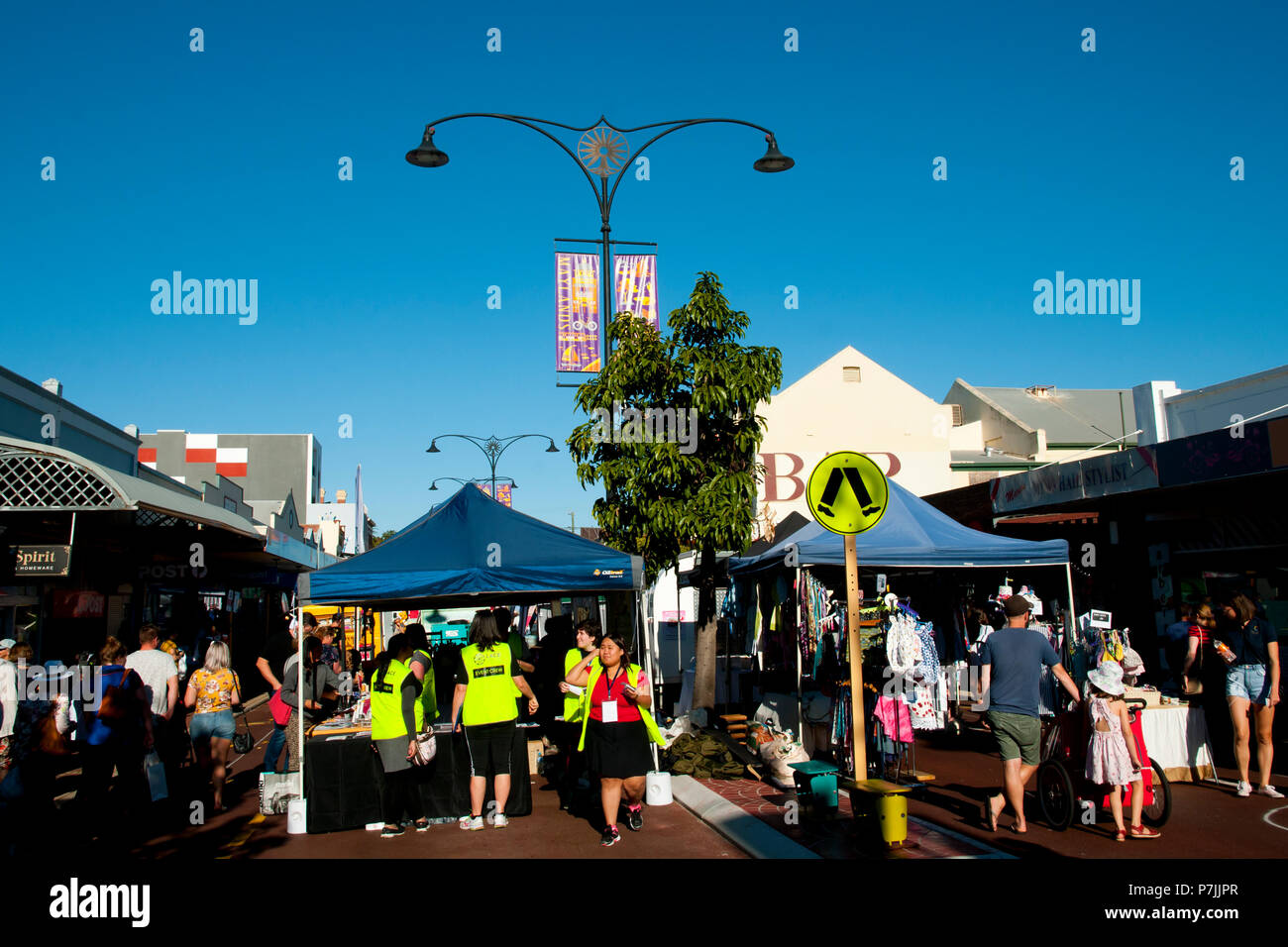 PERTH, AUSTRALIA - May 20, 2018: Maylands Suburb Street Festival celebrating celebrating its 120th anniversary Stock Photo