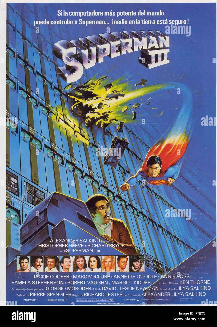 Original Film Title: SUPERMAN III.  English Title: SUPERMAN III.  Film Director: RICHARD LESTER.  Year: 1983. Credit: WARNER BROTHERS / Album Stock Photo