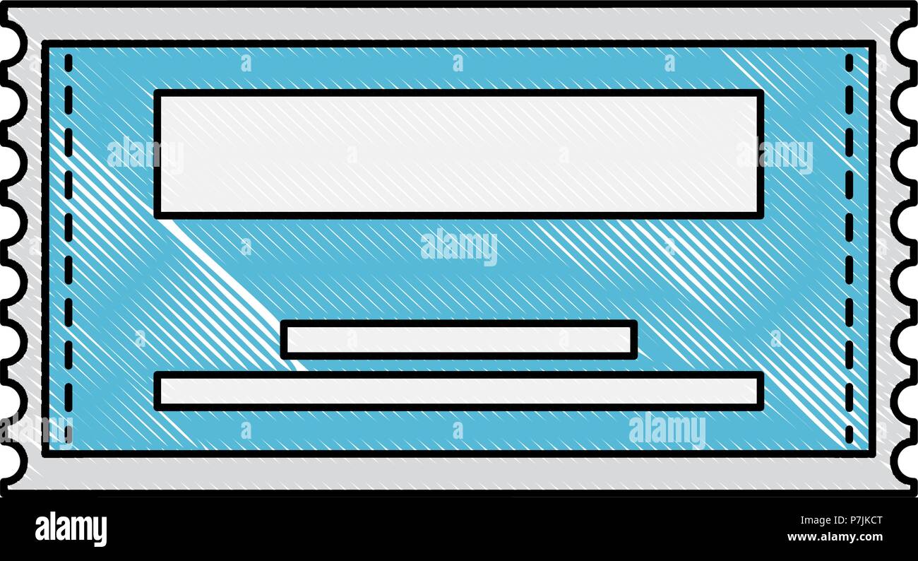 paper ticket entrance icon vector illustration design Stock Vector ...