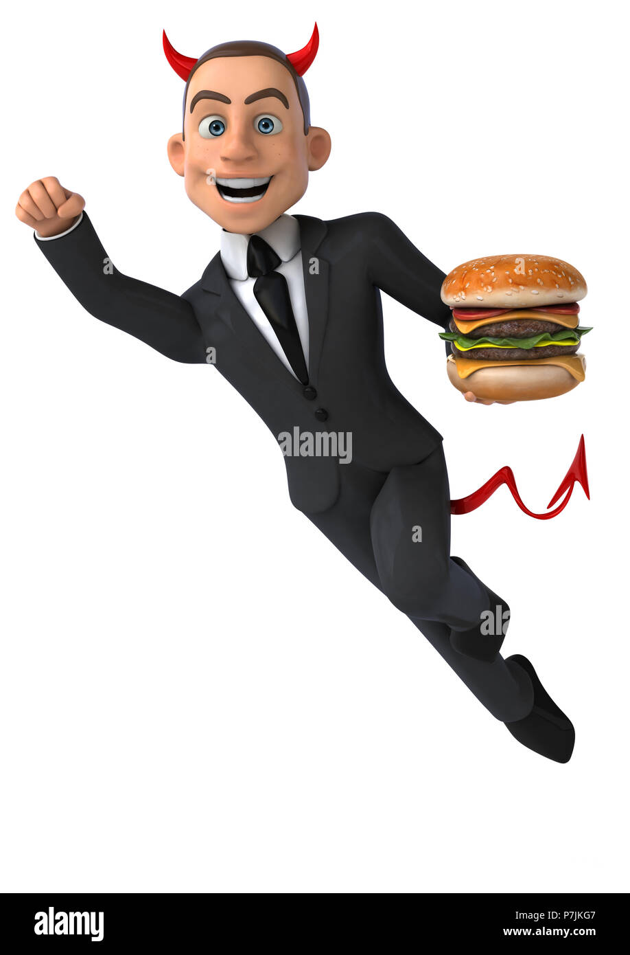 Fun businessman Stock Photo