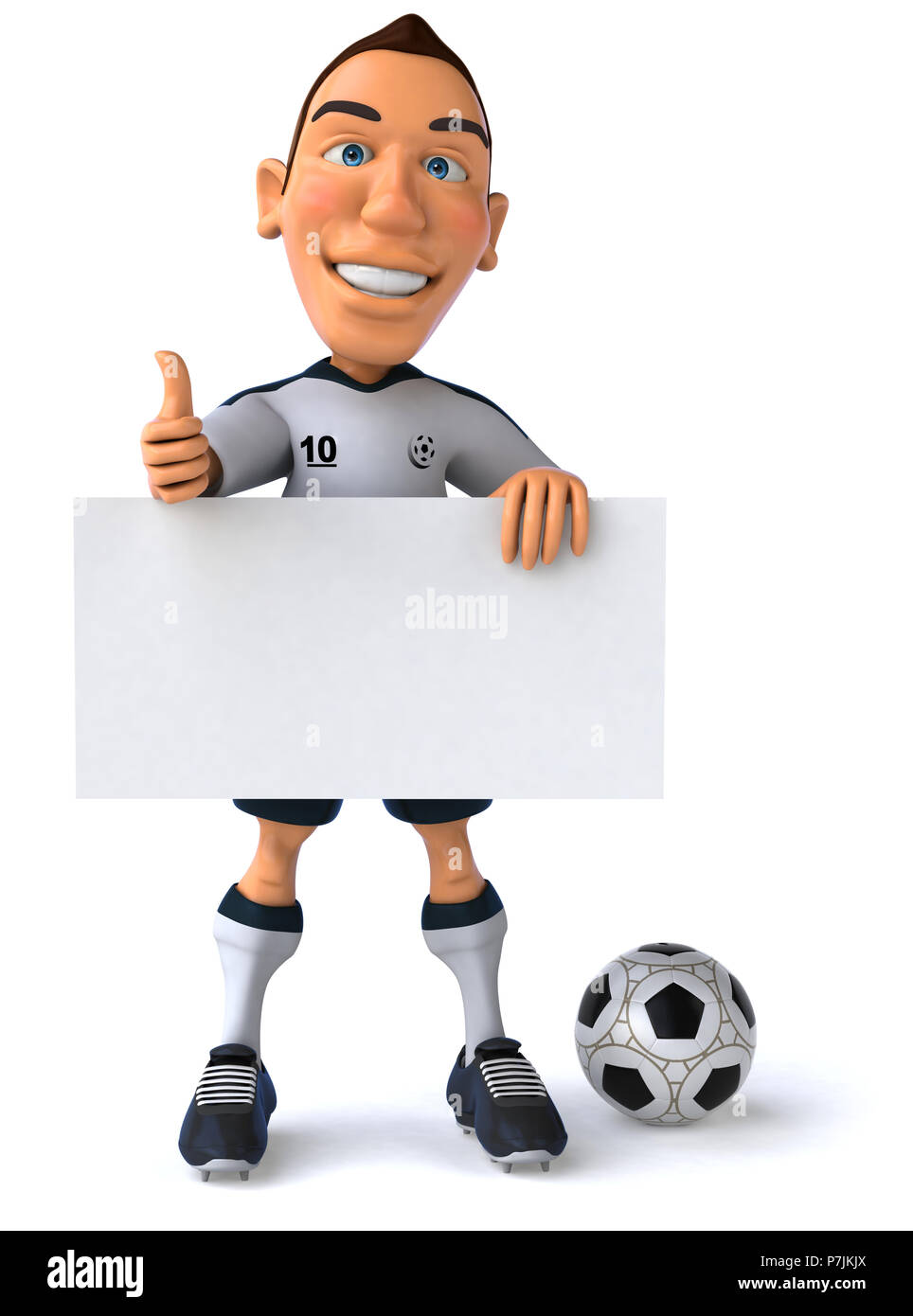 Football player Stock Photo