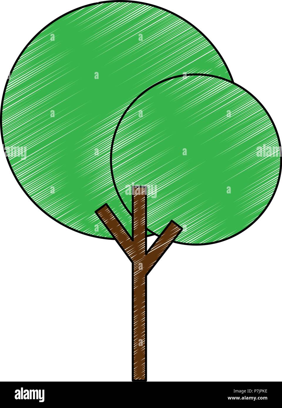 tree plant nature icon Stock Vector Image & Art - Alamy