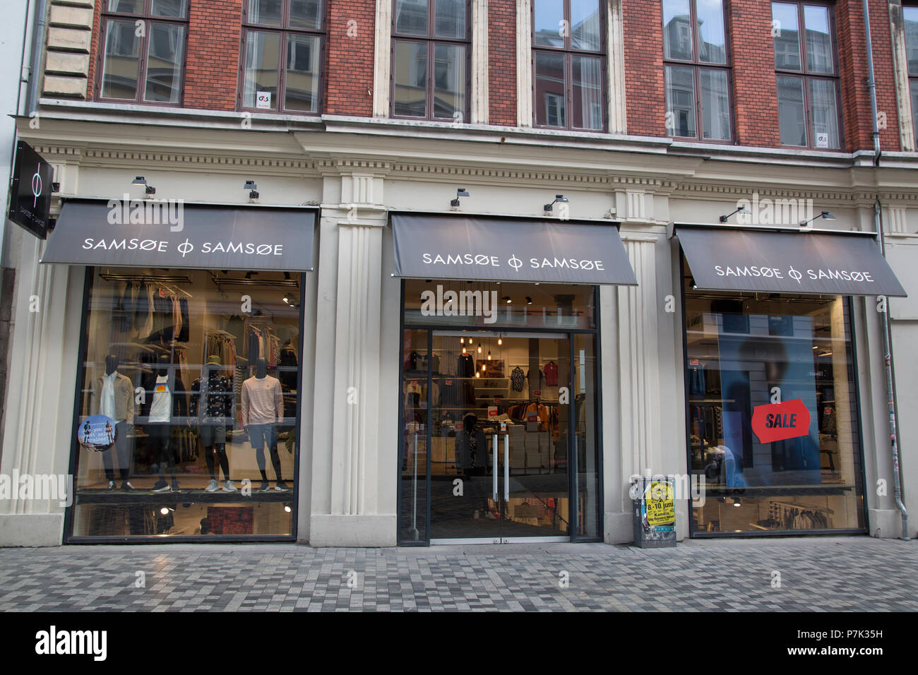 Samsoe & Samsoe Store; Copenhagen; Denmark Stock Photo - Alamy