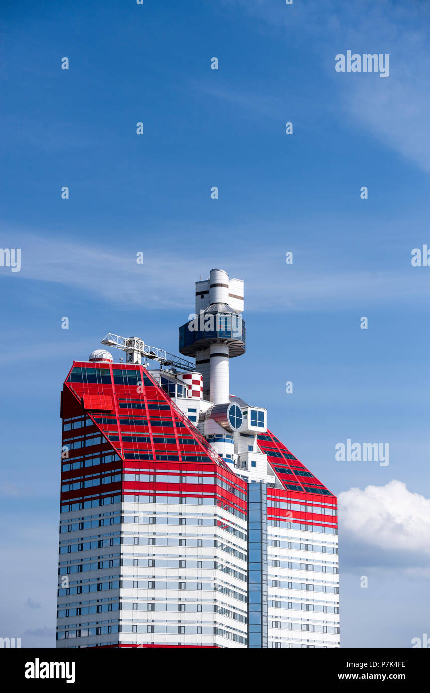 The Lilla Bommen high rise building, popularly referred to as The Lipstick,  located in the center of Gothenburg, Sweden Stock Photo - Alamy