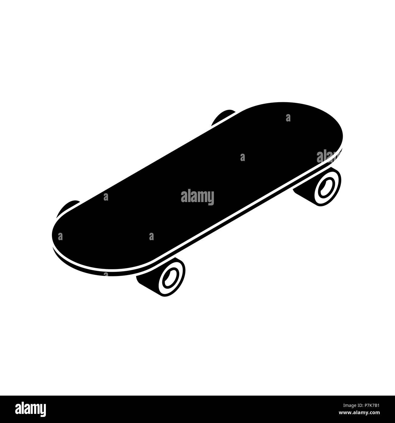 Skateboard sign icon. skateboarding symbol. Vector illustration Stock  Vector Image & Art - Alamy